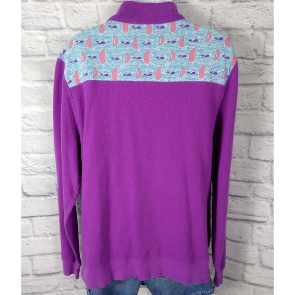 Simply Southern 1/4 Zip Pullover Sweatshirt, Lg - Picture 3 of 4